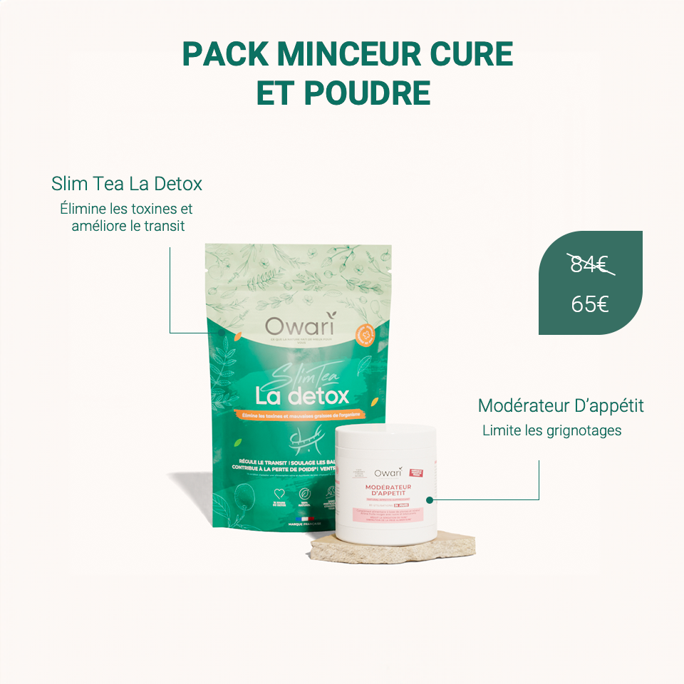 Cure and powder slimming pack