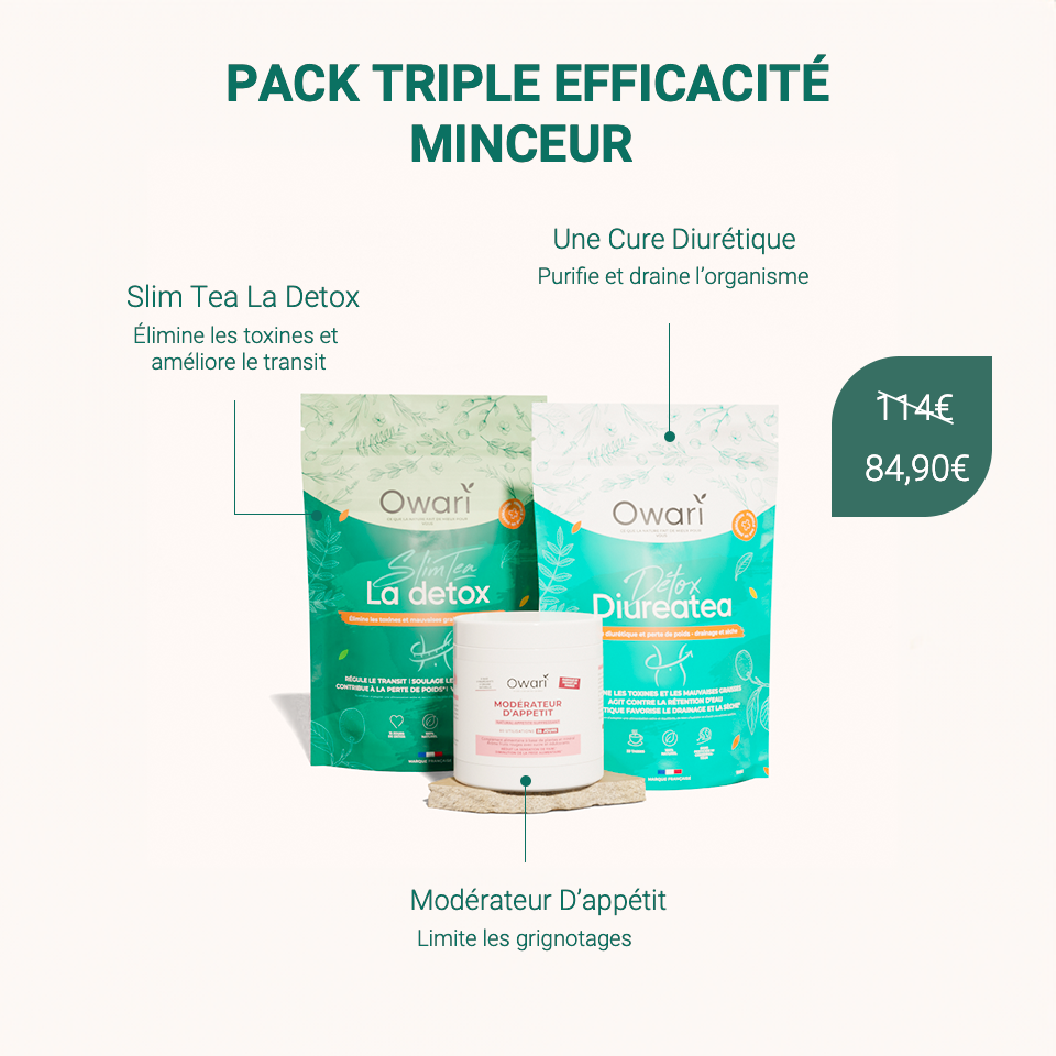 Pack triple efficacité minceur